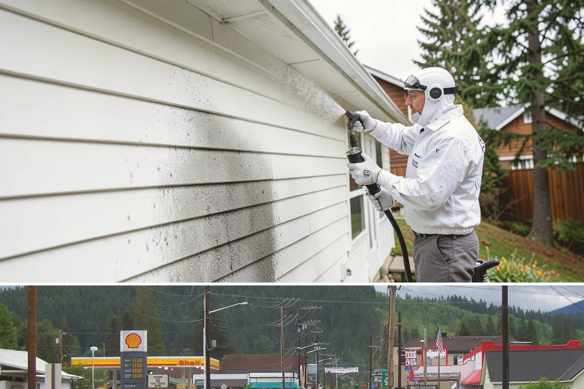 Sidewalk Pressure Washing in Granite Falls, Snohomish County, WA - Late spring through early fall is ideal, once the heaviest rains ease and the concrete can dry between passes.