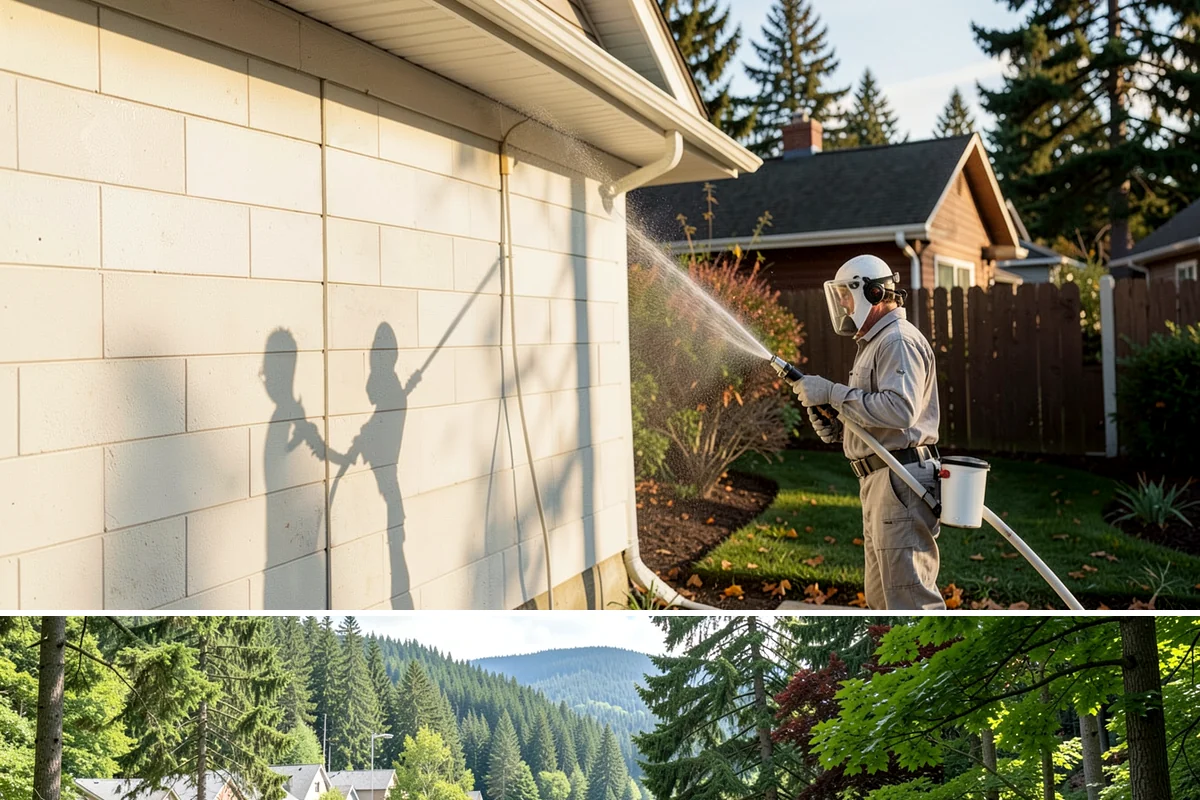 Sidewalk Pressure Washing in Lake Forest Park, King County, WA - Late spring through early fall is ideal, once the heaviest rains ease and the concrete can dry between passes.