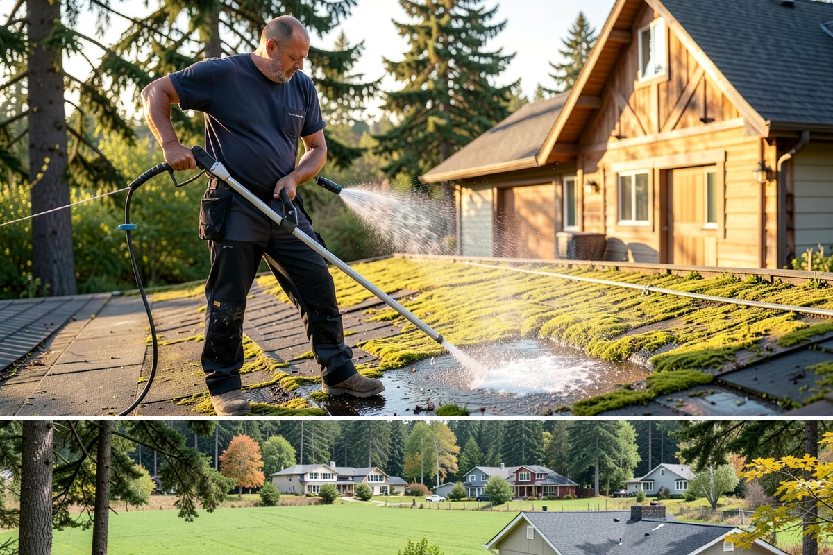 Sidewalk Pressure Washing in Lyman, Skagit County, WA - Late spring through early fall is ideal, once the heaviest rains ease and the concrete can dry between passes.