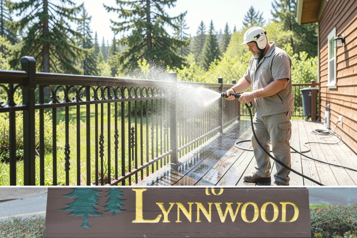 Sidewalk Pressure Washing in Lynnwood, Snohomish County, WA - Late spring through early fall is ideal, once the heaviest rains ease and the concrete can dry between passes.