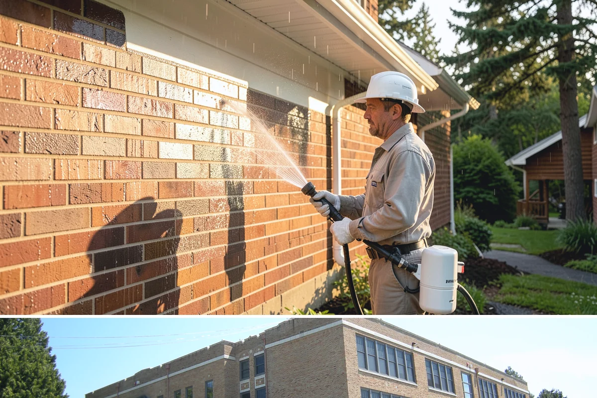 Sidewalk Pressure Washing in Maple Valley, King County, WA - Late spring through early fall is ideal, once the heaviest rains ease and the concrete can dry between passes.