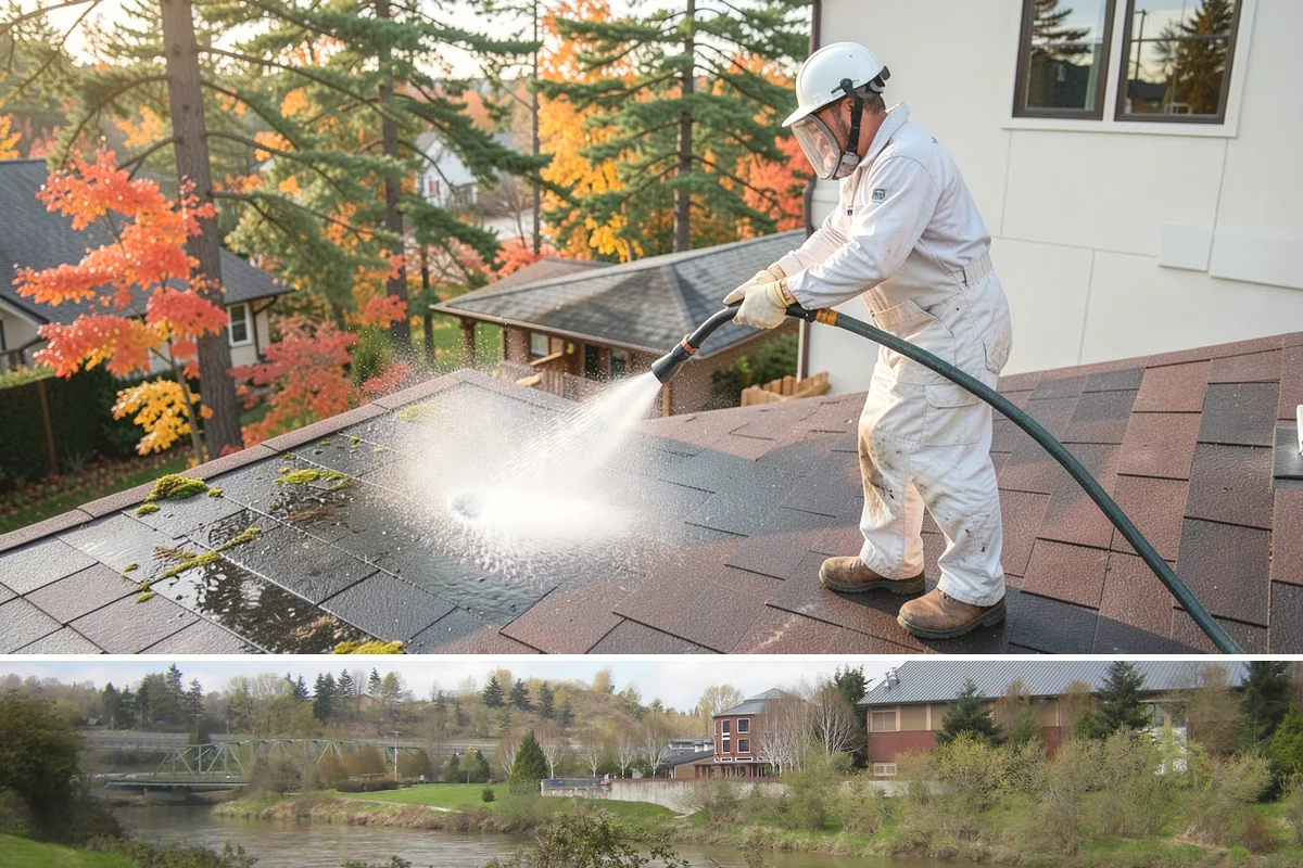 Sidewalk Pressure Washing in Tukwila, King County, WA - Late spring through early fall is ideal, once the heaviest rains ease and the concrete can dry between passes.
