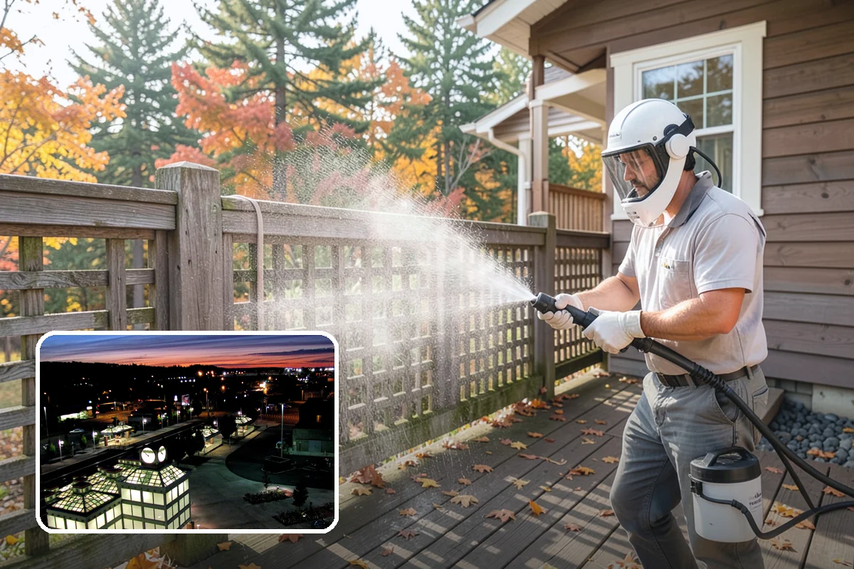 Siding Soft Wash in Auburn, King County, WA - Cleans siding without forcing water behind panels