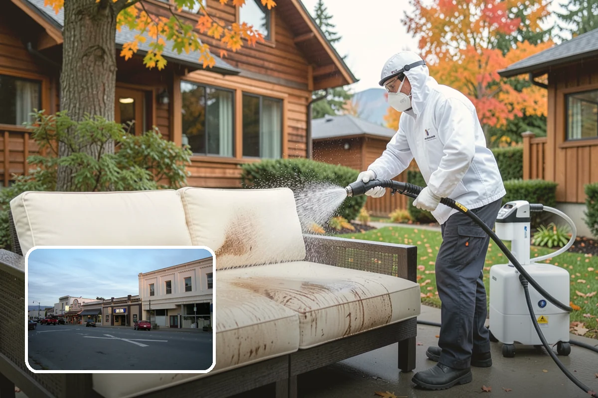 Siding Soft Wash in Burlington, Skagit County, WA - Cleans siding without forcing water behind panels