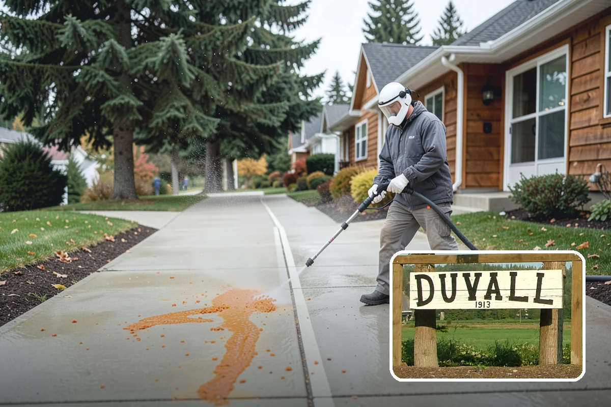 Siding Soft Wash in Duvall, King County, WA - Cleans siding without forcing water behind panels