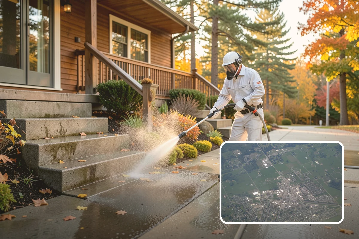 Siding Soft Wash in Enumclaw, King County, WA - Cleans siding without forcing water behind panels