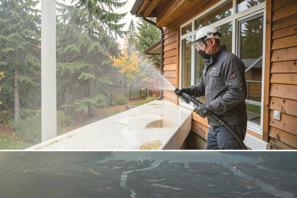 Siding Soft Wash in Fife, Pierce County, WA - Spring and fall are prime, clearing algae after winter and again before the next wet season settles in.