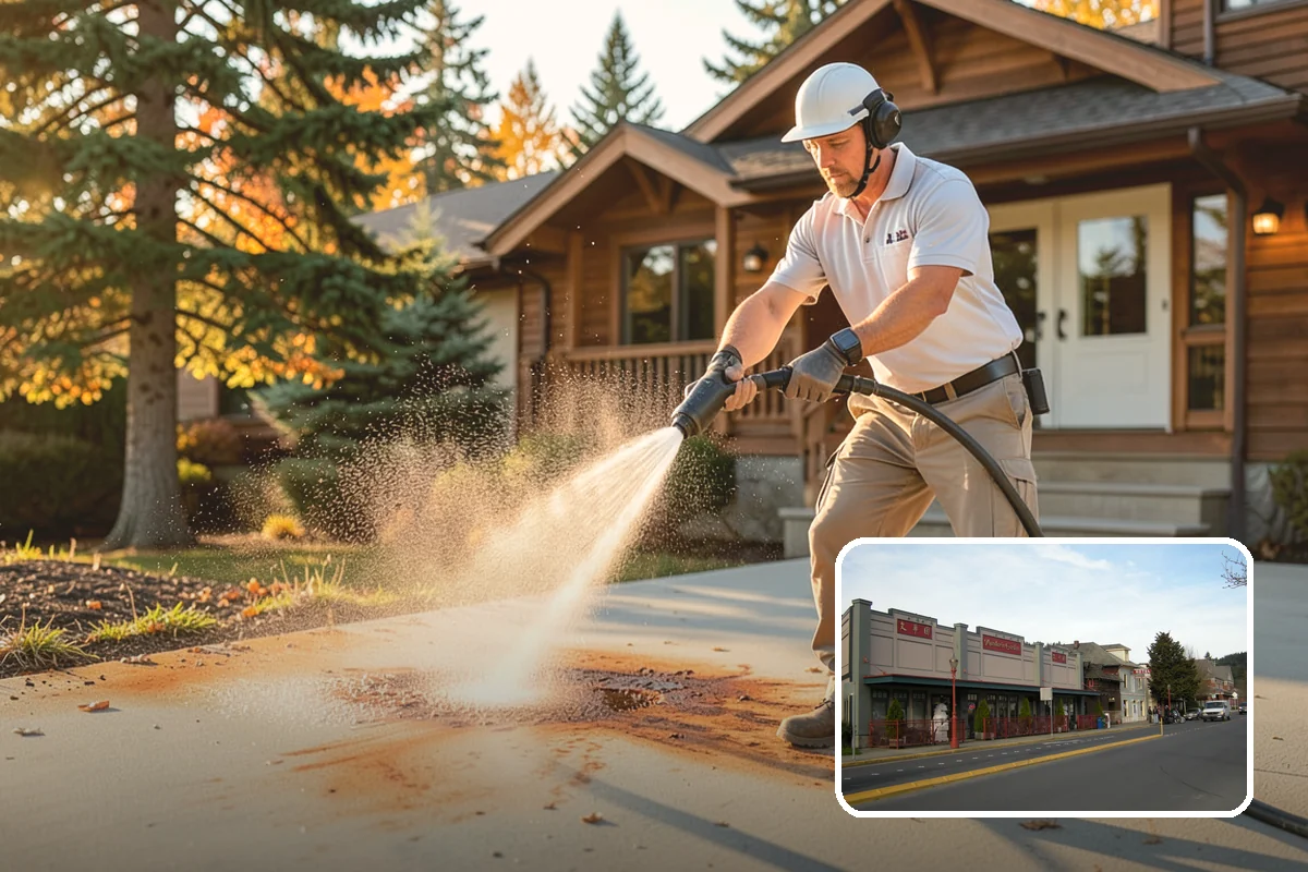 Siding Soft Wash in Issaquah, King County, WA - Cleans siding without forcing water behind panels