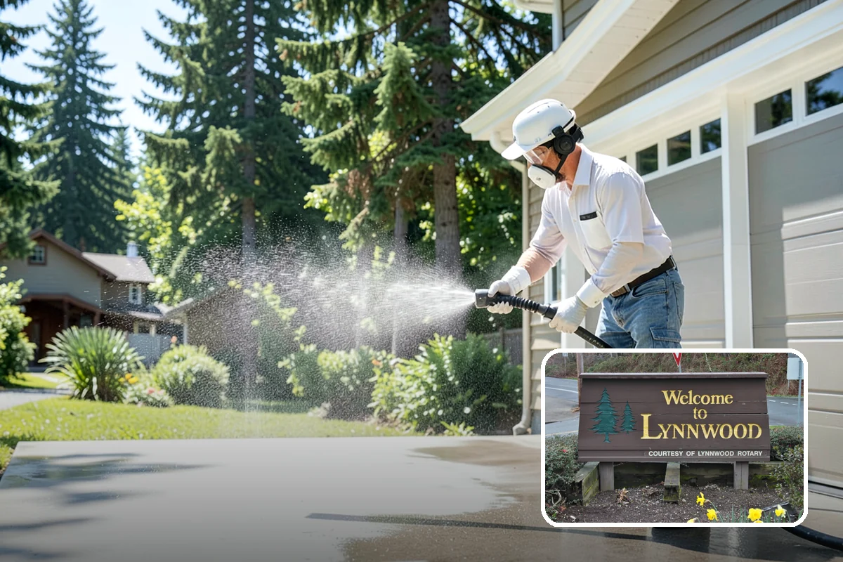 Siding Soft Wash in Lynnwood, Snohomish County, WA - Cleans siding without forcing water behind panels