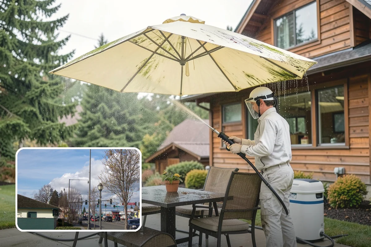 Siding Soft Wash in Marysville, Snohomish County, WA - Cleans siding without forcing water behind panels