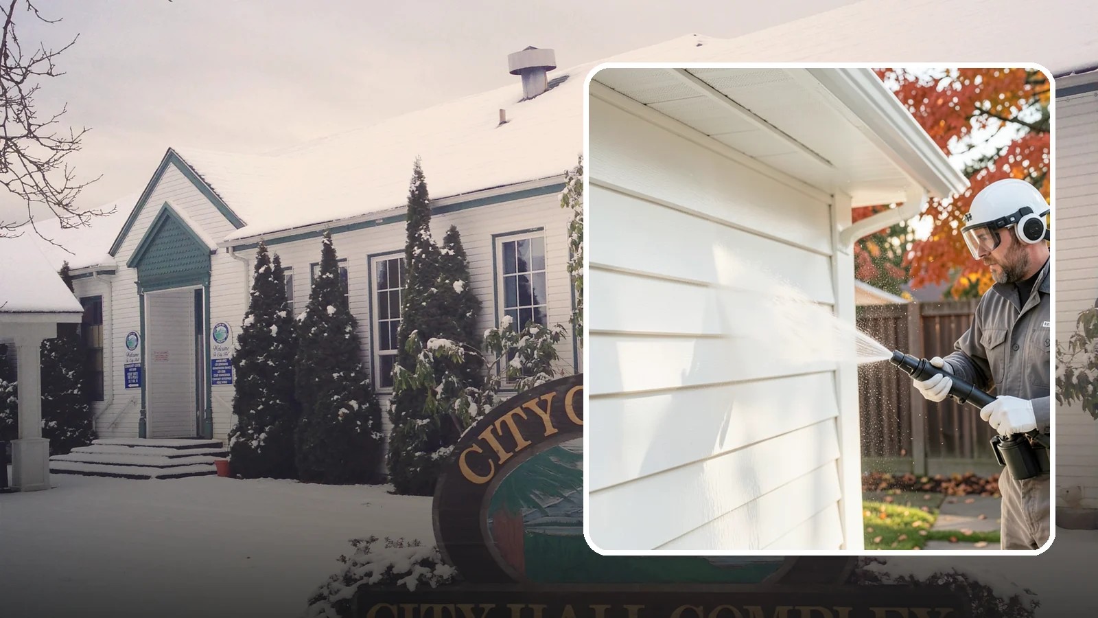 Siding Soft Wash in Pacific, King County, WA - Siding soft wash gently cleans your home's exterior walls with low pressure and cleaning solutions that lift algae without damage.