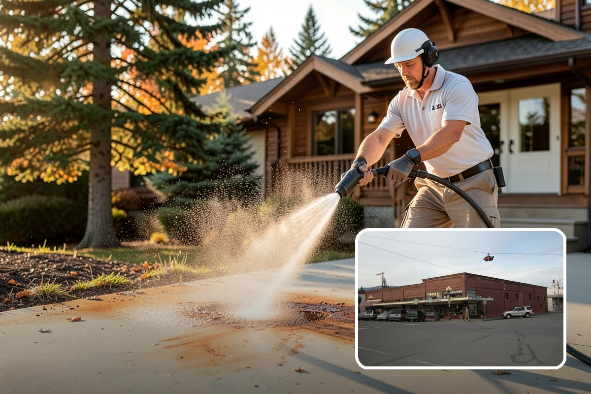 Siding Soft Wash in Sedro-Woolley, Skagit County, WA - Cleans siding without forcing water behind panels