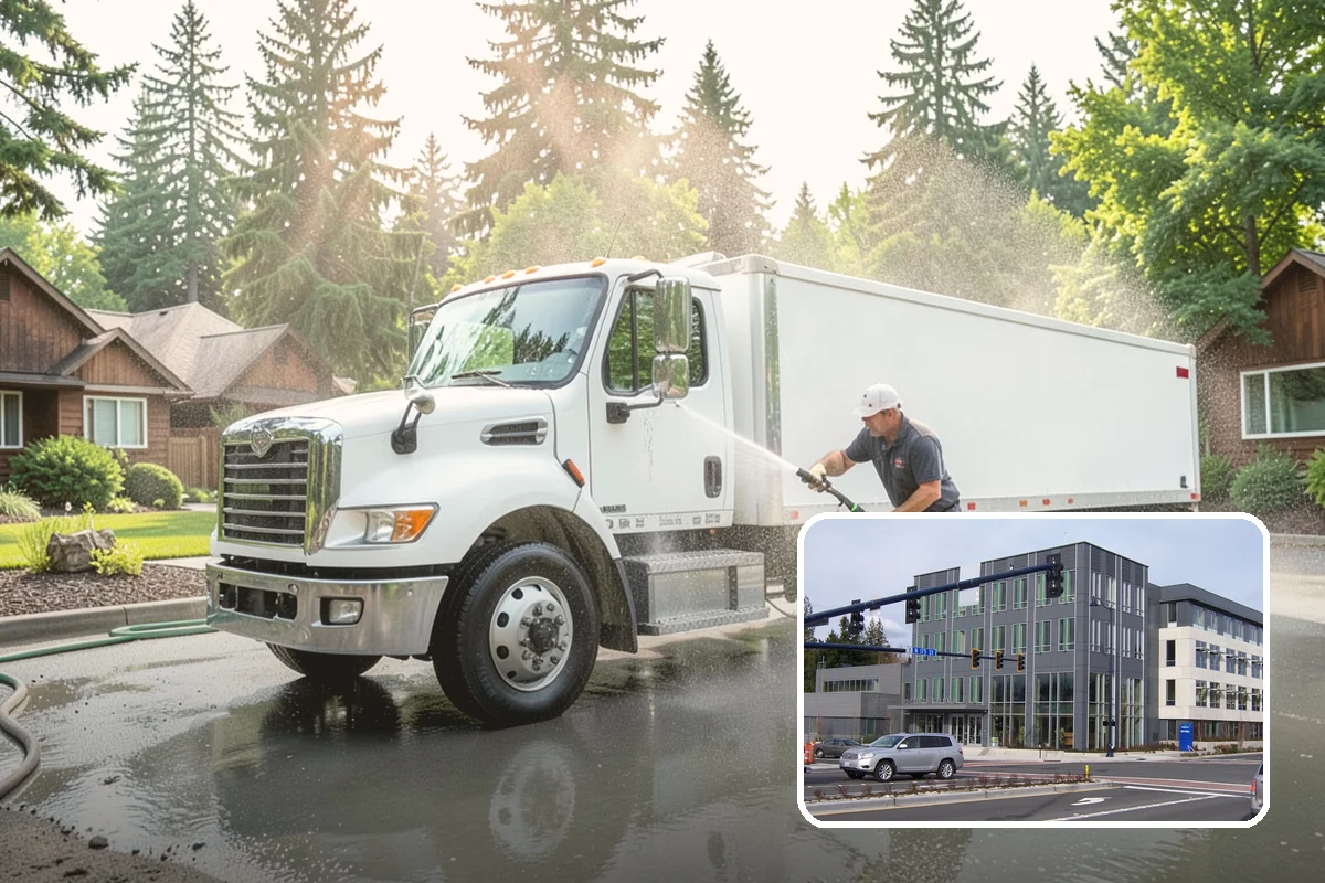 Siding Soft Wash in Shoreline, King County, WA - Cleans siding without forcing water behind panels