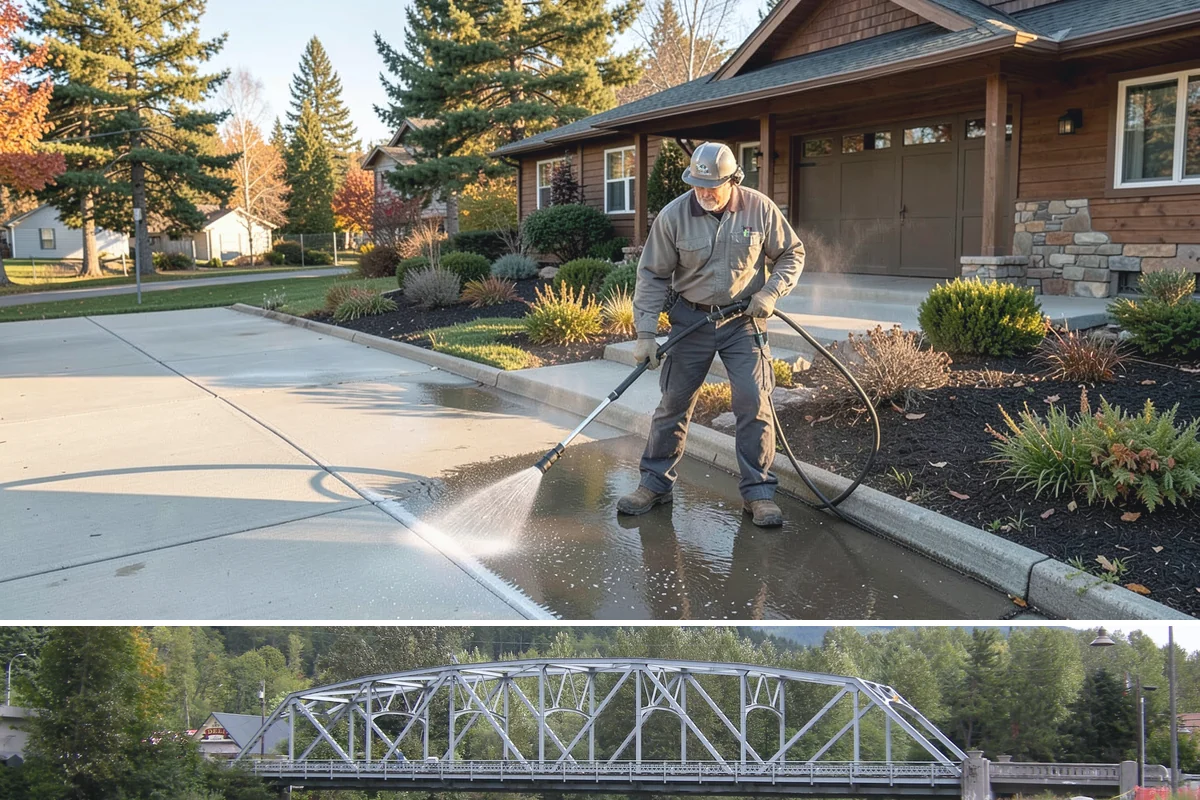 Siding Soft Wash in Skykomish, King County, WA - Spring and fall are prime, clearing algae after winter and again before the next wet season settles in.