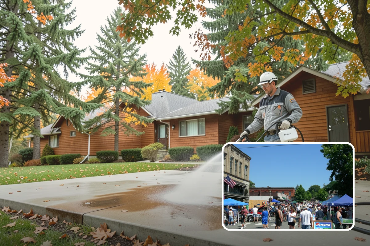 Siding Soft Wash in Snohomish, Snohomish County, WA - Cleans siding without forcing water behind panels