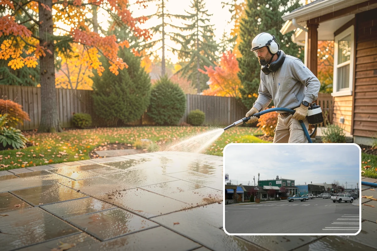 Siding Soft Wash in Stanwood, Snohomish County, WA - Cleans siding without forcing water behind panels