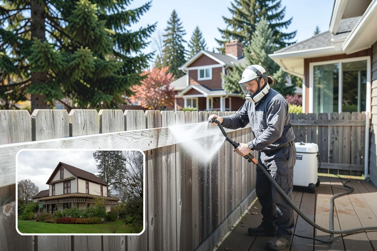Siding Soft Wash in Sumner, Pierce County, WA - Cleans siding without forcing water behind panels