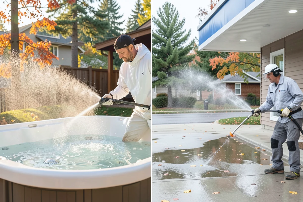 Skylight Cleaning in Bonney Lake, Pierce County, WA - Clear roof debris from around the skylight