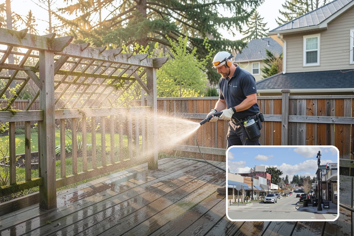 Skylight Cleaning in Bothell, King County, WA - Clears moss, needles, and green film from the glass