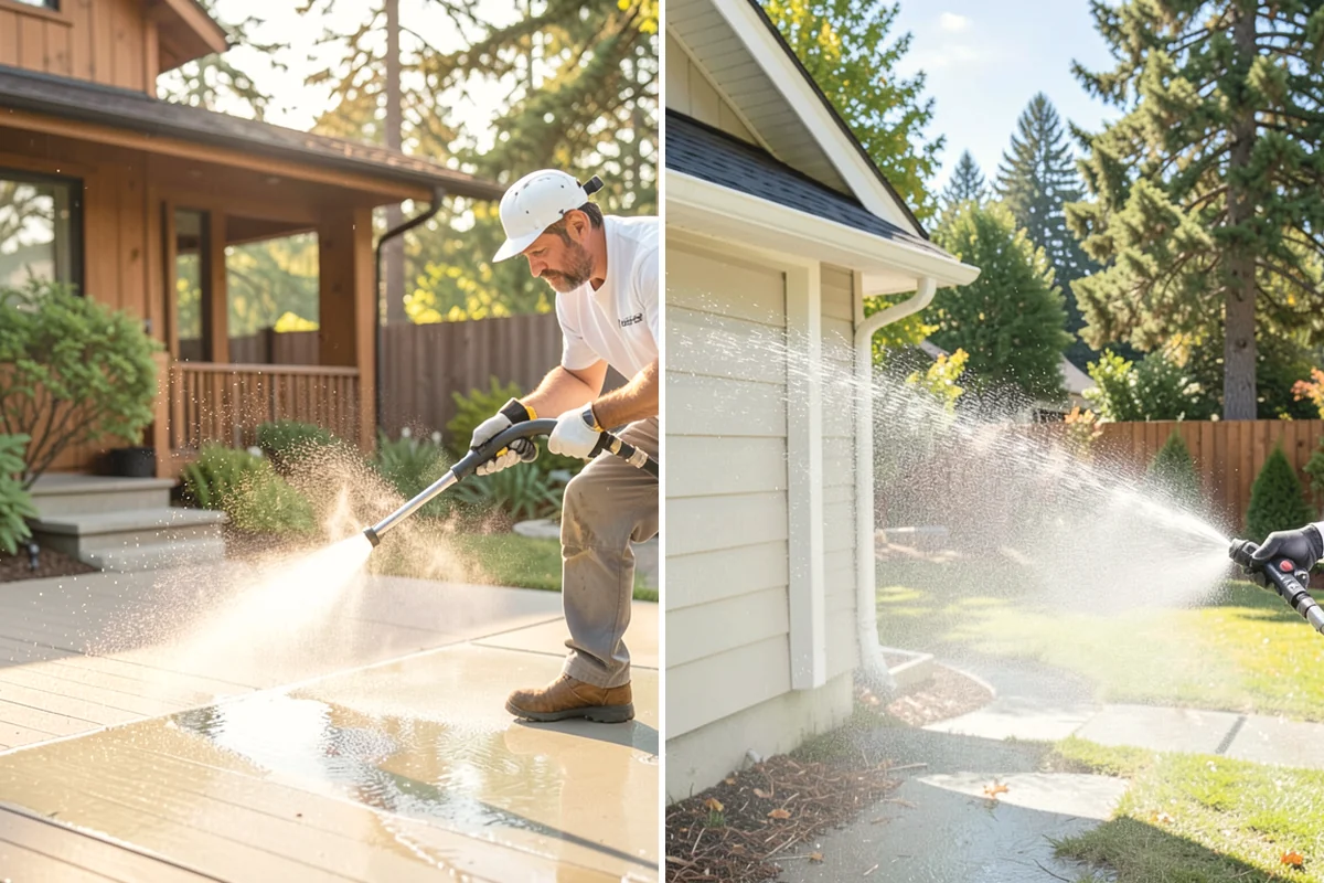 Skylight Cleaning in Carbonado, Pierce County, WA - Clear roof debris from around the skylight