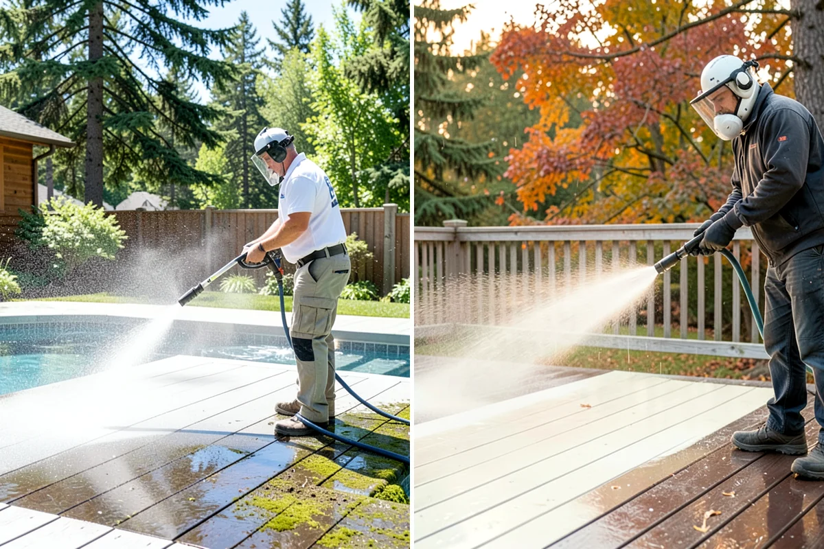 Skylight Cleaning in DuPont, Pierce County, WA - Clear roof debris from around the skylight