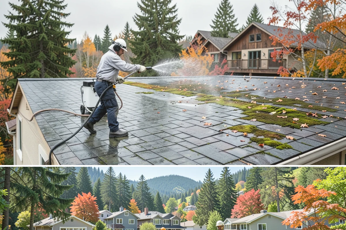 Skylight Cleaning in Fircrest, Pierce County, WA - Clean skylights in early fall so they let in maximum light through the dark winter ahead.