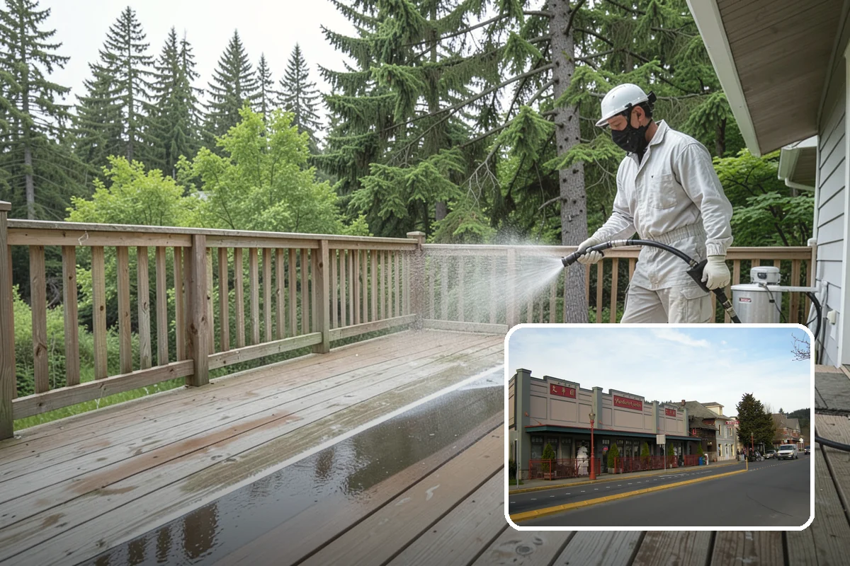 Skylight Cleaning in Issaquah, King County, WA - Clears moss, needles, and green film from the glass