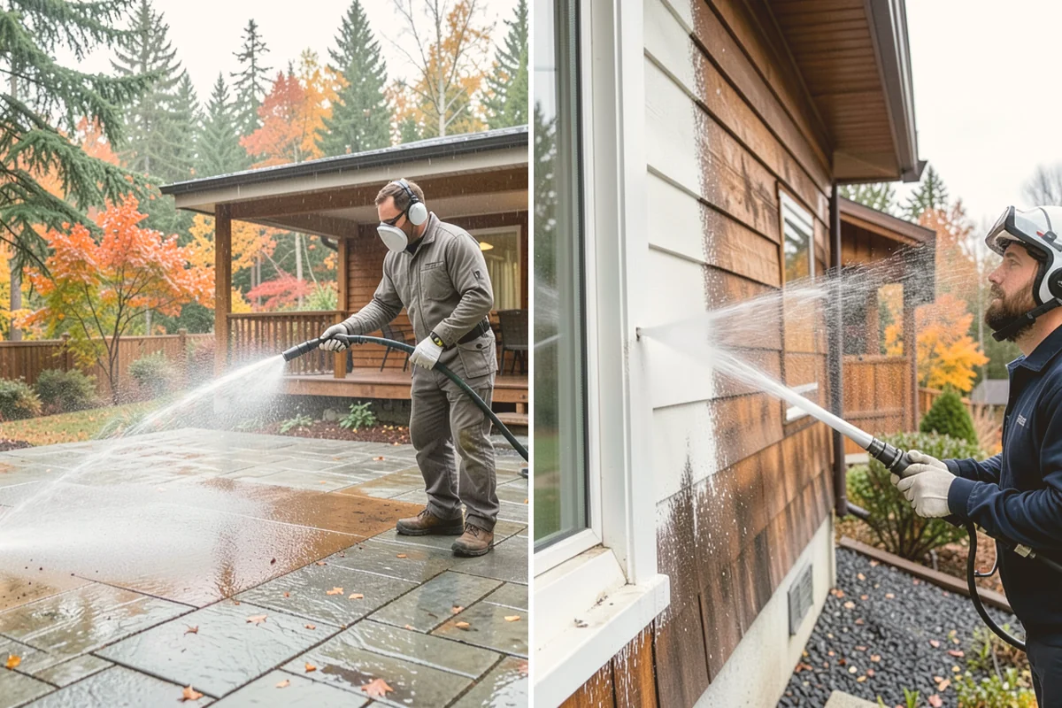Skylight Cleaning in Kent, King County, WA - Clear roof debris from around the skylight