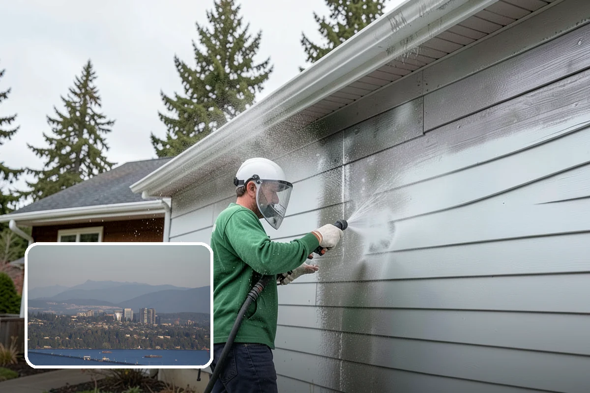Skylight Cleaning in Medina, King County, WA - Clears moss, needles, and green film from the glass