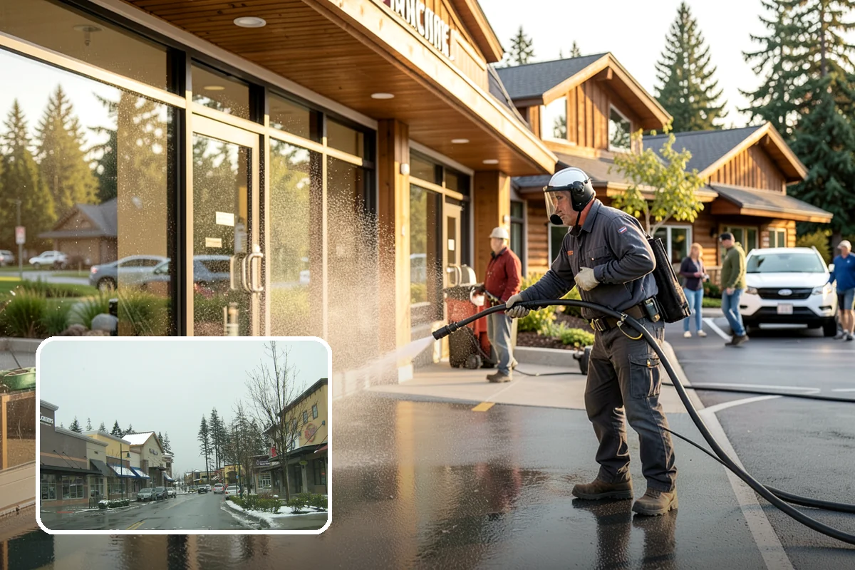 Skylight Cleaning in Mill Creek, Snohomish County, WA - Clears moss, needles, and green film from the glass