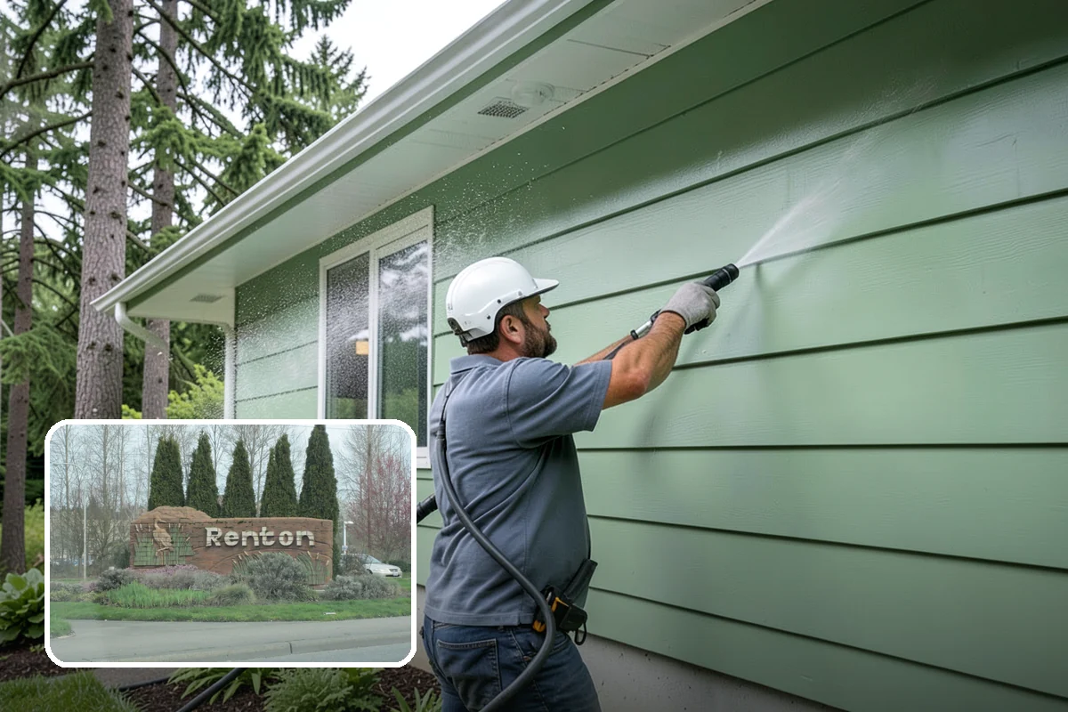 Skylight Cleaning in Renton, King County, WA - Clears moss, needles, and green film from the glass