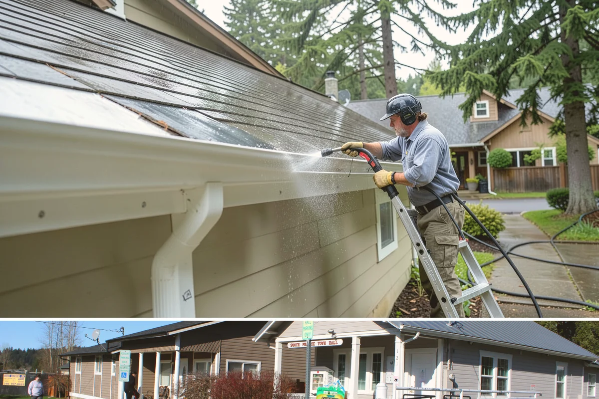 Skylight Cleaning in South Prairie, Pierce County, WA - Clean skylights in early fall so they let in maximum light through the dark winter ahead.