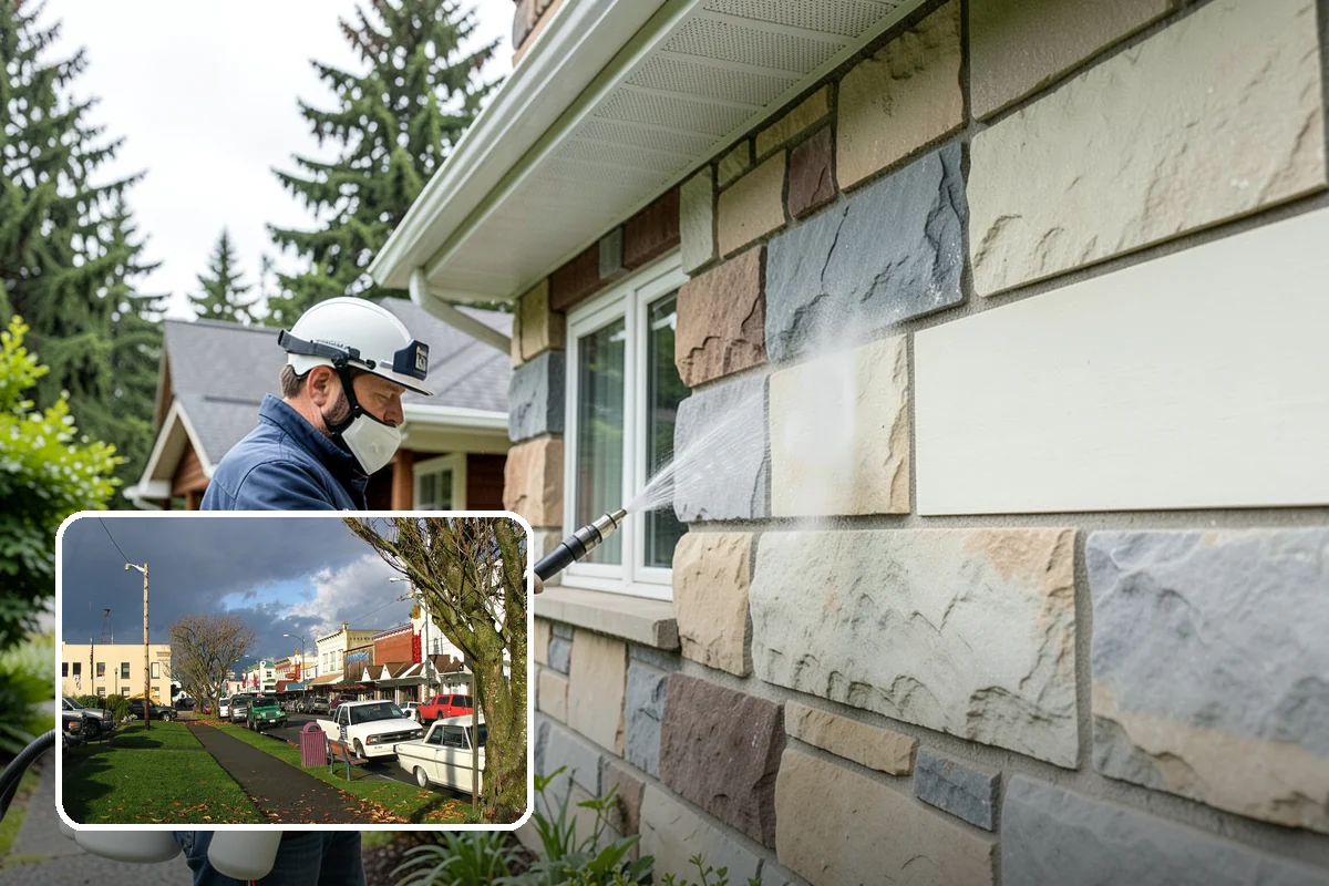 Slate Roof Cleaning in Arlington, Snohomish County, WA - Removes lichen and algae without chipping or cracking slate