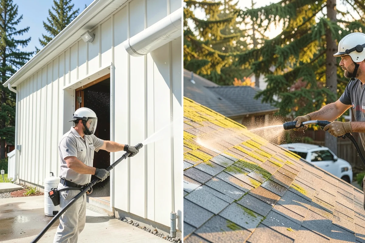 Slate Roof Cleaning in Carbonado, Pierce County, WA - Inspect slate tiles for cracks, slips, and lichen colonies