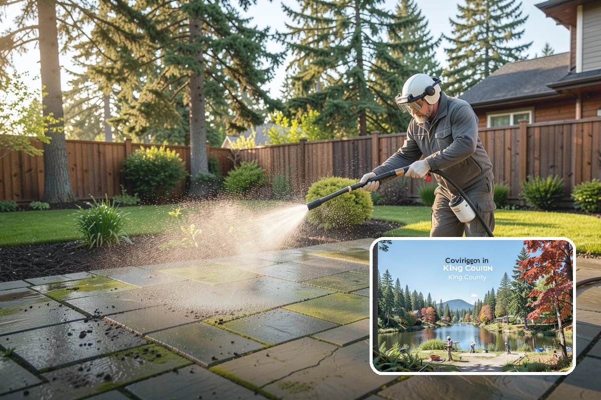 Slate Roof Cleaning in Covington, King County, WA - Removes lichen and algae without chipping or cracking slate
