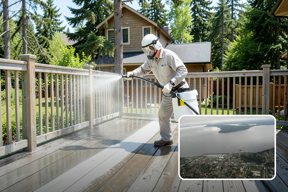 Slate Roof Cleaning in Des Moines, King County, WA - Removes lichen and algae without chipping or cracking slate