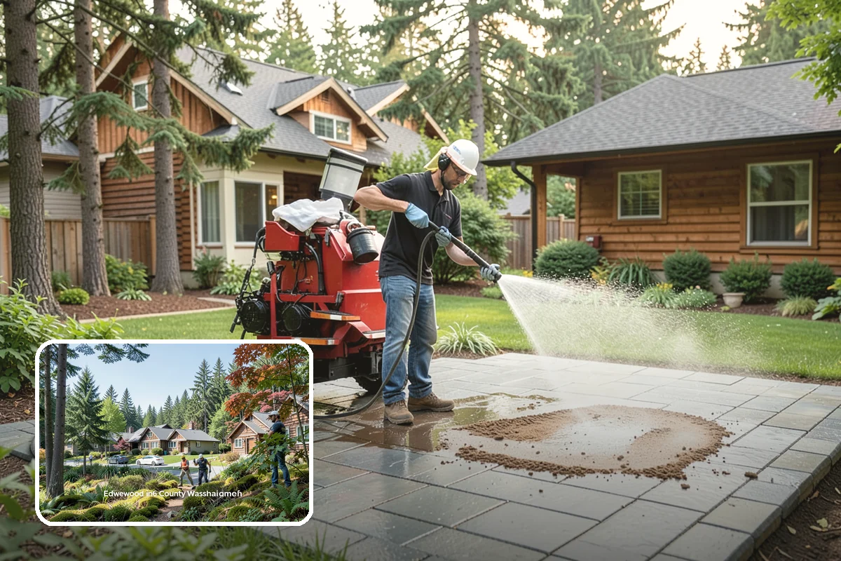 Slate Roof Cleaning in Edgewood, Pierce County, WA - Removes lichen and algae without chipping or cracking slate