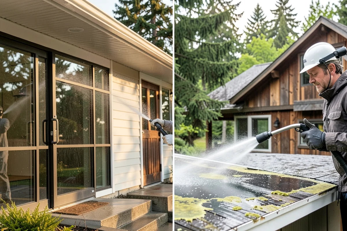 Slate Roof Cleaning in Enumclaw, King County, WA - Inspect slate tiles for cracks, slips, and lichen colonies