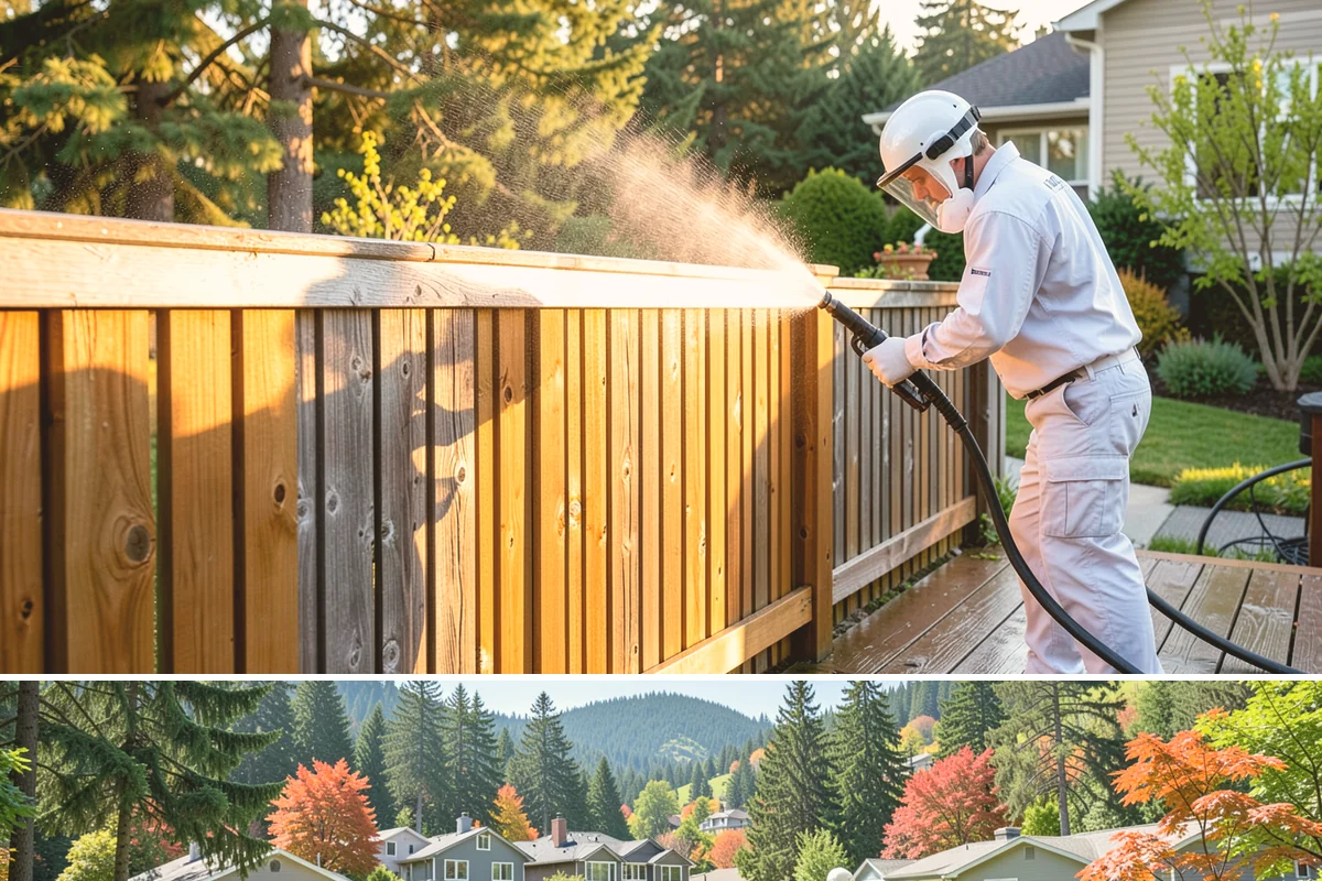 Slate Roof Cleaning in Fircrest, Pierce County, WA - Dry summer conditions provide the stable, low-risk footing needed for safe slate cleaning.