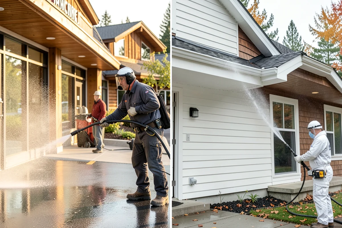 Slate Roof Cleaning in Gig Harbor, Pierce County, WA - Inspect slate tiles for cracks, slips, and lichen colonies