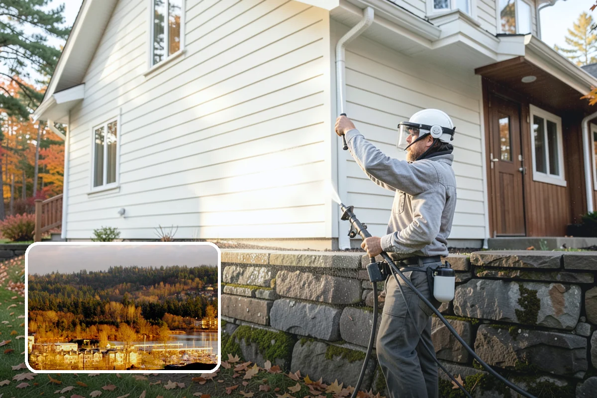 Slate Roof Cleaning in Kenmore, King County, WA - Removes lichen and algae without chipping or cracking slate