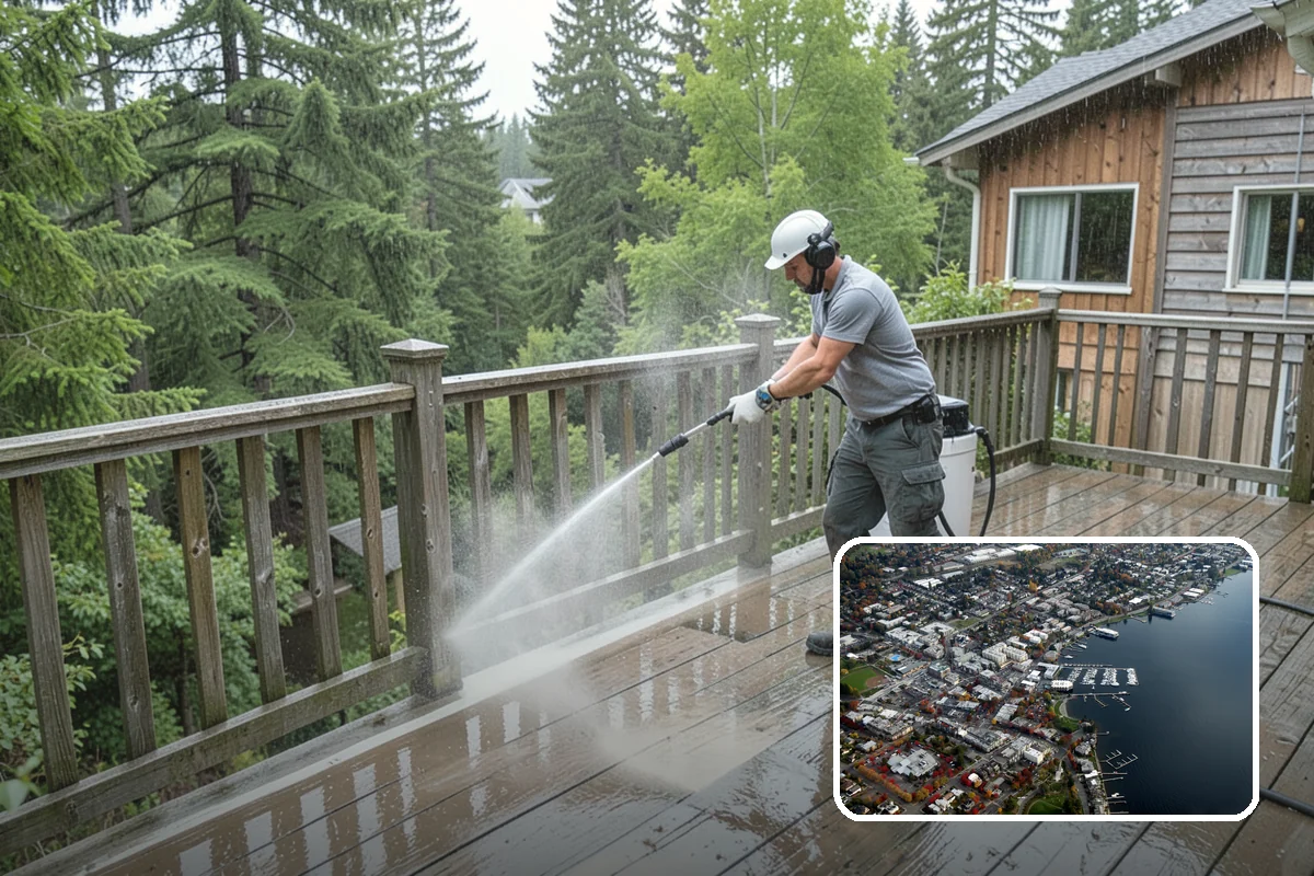 Slate Roof Cleaning in Kirkland, King County, WA - Removes lichen and algae without chipping or cracking slate