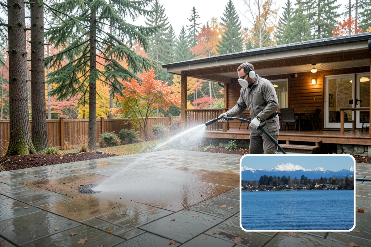 Slate Roof Cleaning in Lake Stevens, Snohomish County, WA - Removes lichen and algae without chipping or cracking slate