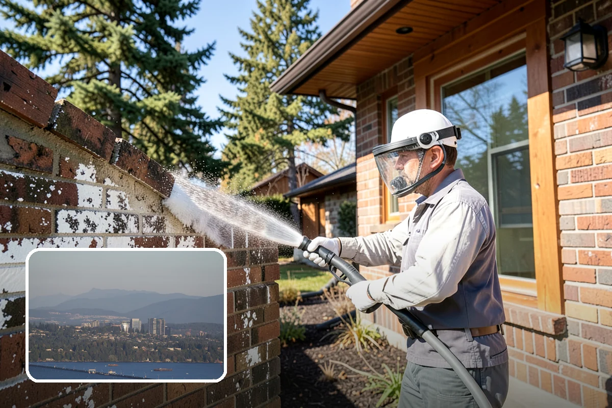 Slate Roof Cleaning in Medina, King County, WA - Removes lichen and algae without chipping or cracking slate