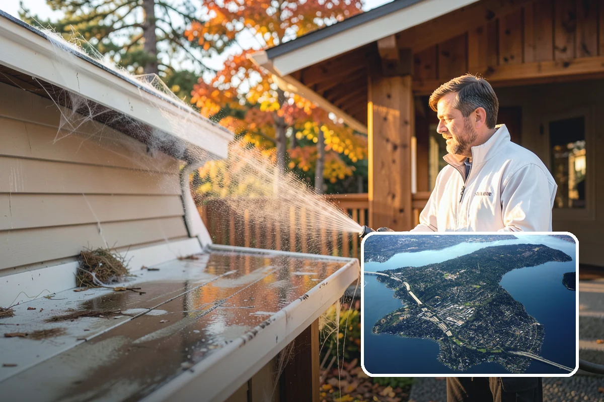 Slate Roof Cleaning in Mercer Island, King County, WA - Removes lichen and algae without chipping or cracking slate
