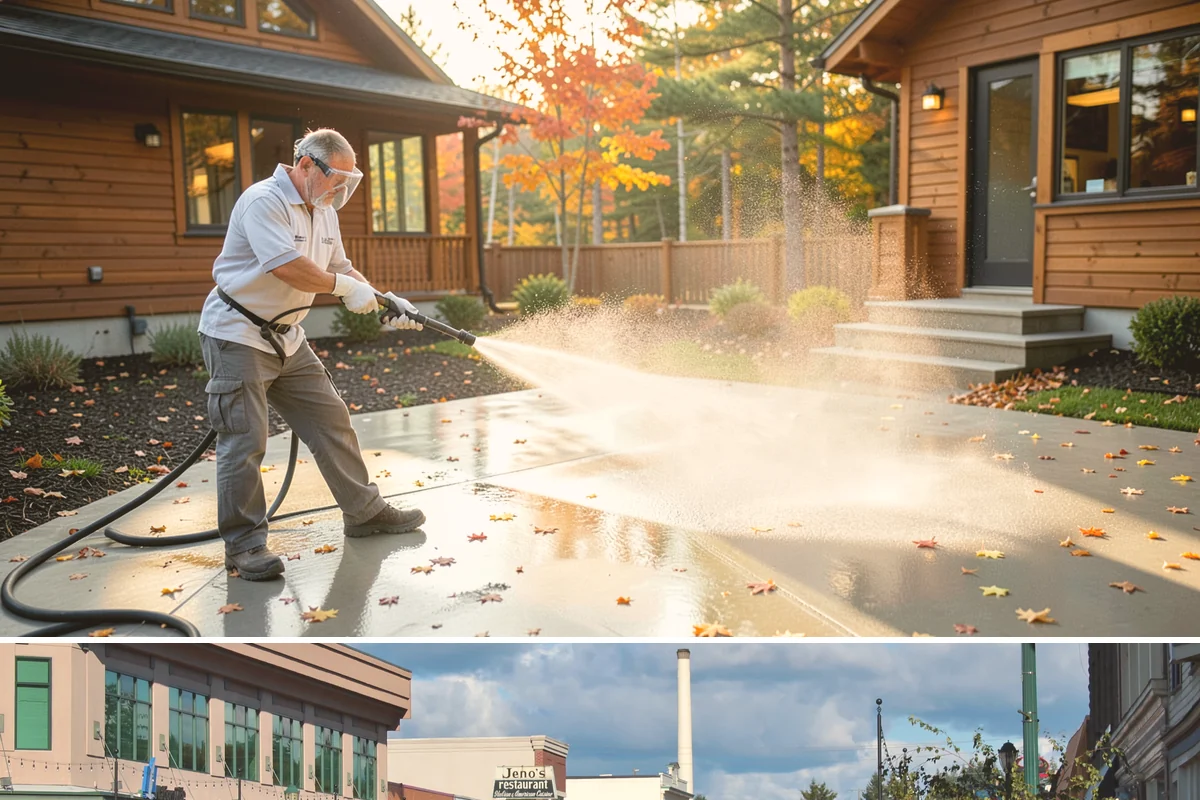 Slate Roof Cleaning in Monroe, Snohomish County, WA - Dry summer conditions provide the stable, low-risk footing needed for safe slate cleaning.
