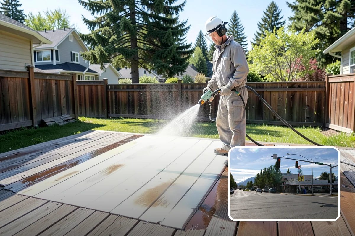 Slate Roof Cleaning in North Bend, King County, WA - Removes lichen and algae without chipping or cracking slate
