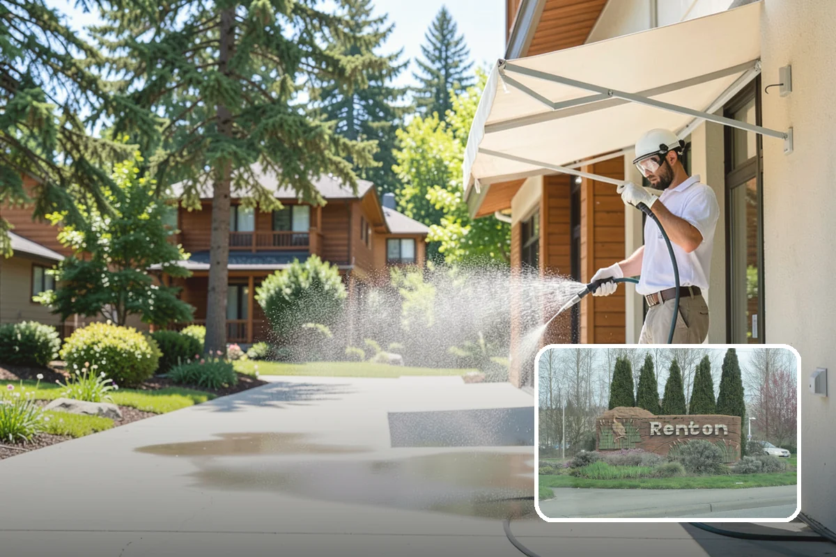 Slate Roof Cleaning in Renton, King County, WA - Removes lichen and algae without chipping or cracking slate