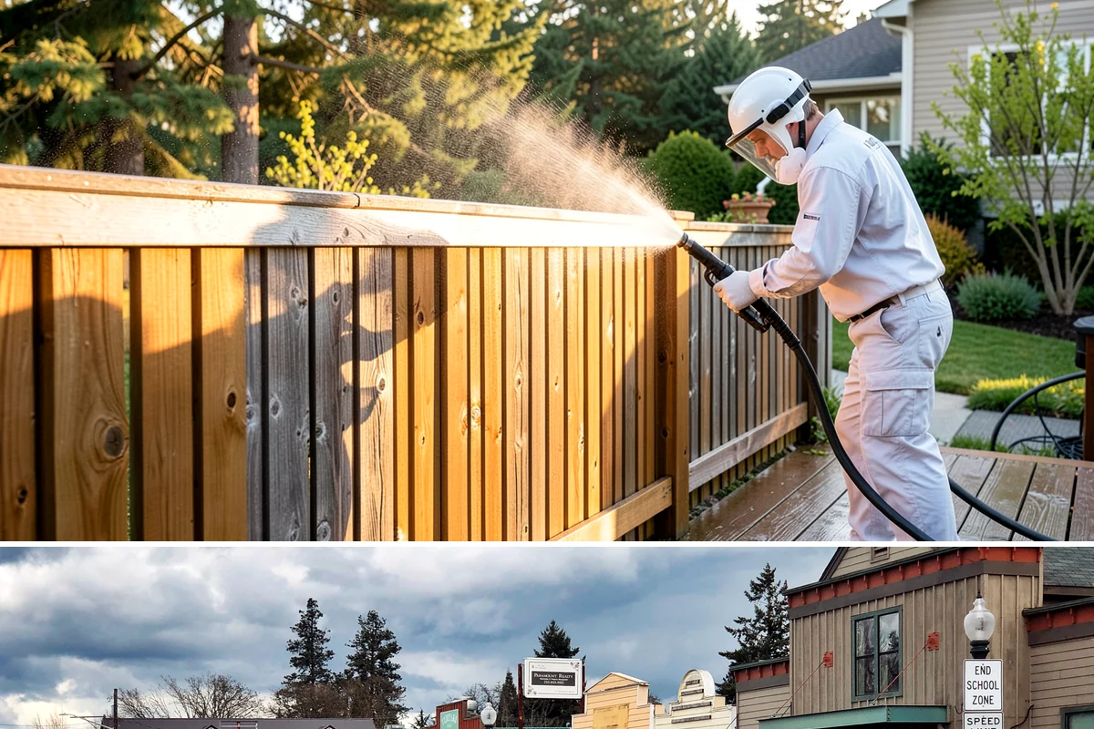 Slate Roof Cleaning in Roy, Pierce County, WA - Dry summer conditions provide the stable, low-risk footing needed for safe slate cleaning.