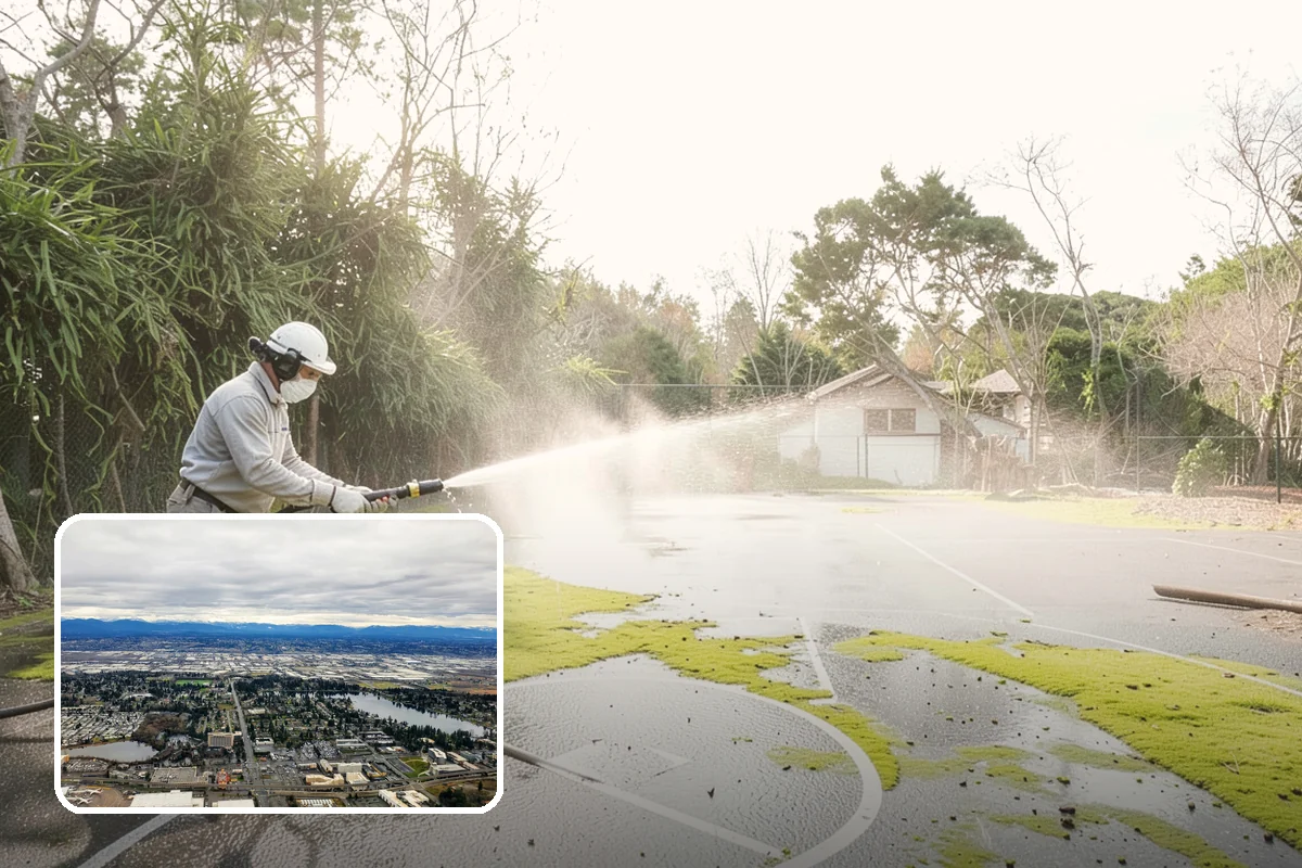Slate Roof Cleaning in SeaTac, King County, WA - Removes lichen and algae without chipping or cracking slate